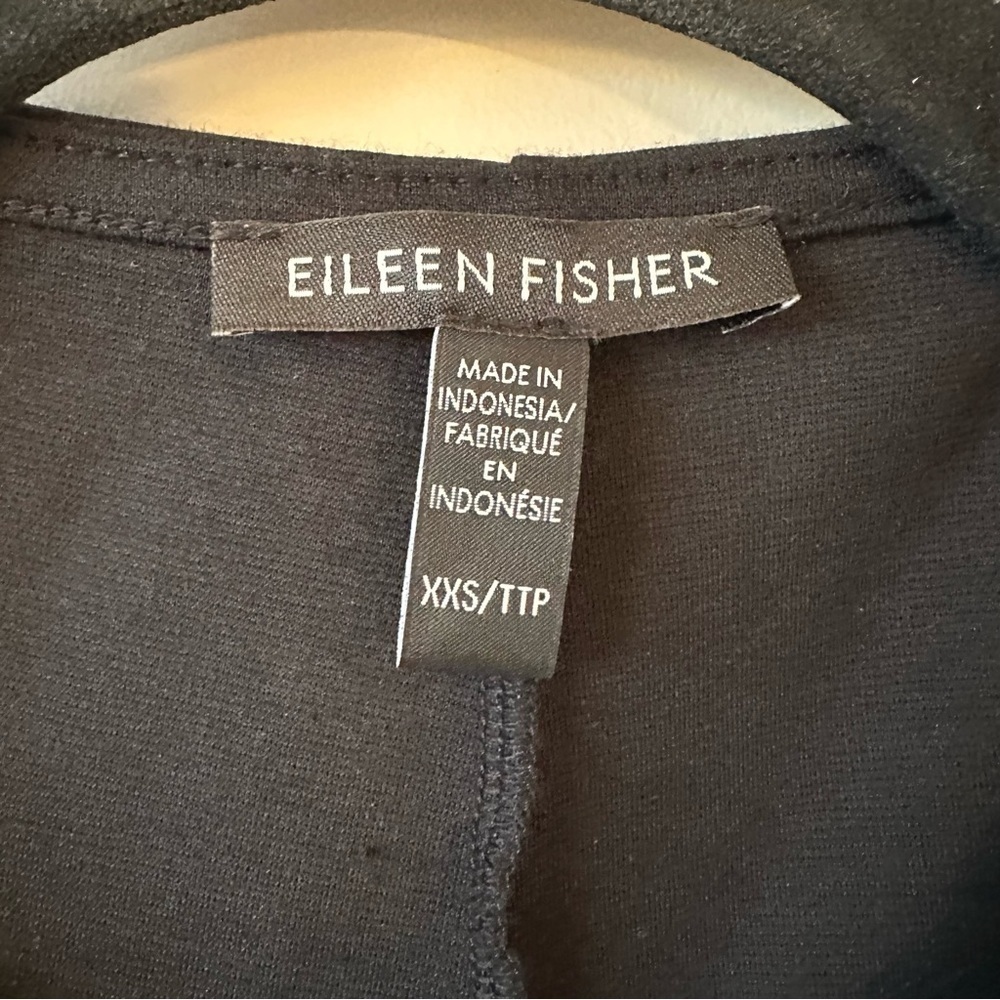 Eileen Fisher-Organic Cotton Ponte Lantern Jumpsuit (Size:XS) - Picture 10 of 10